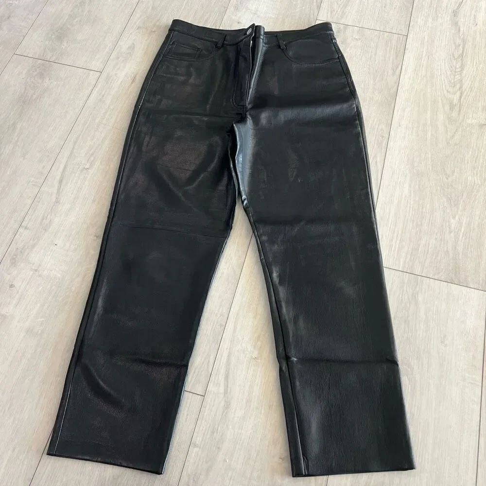 Wilfred Faux Leather women’s pants size 12 - Picture 1 of 9